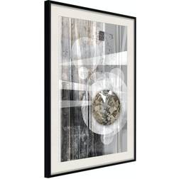 Arkiio Affisch Silver Symmetry [Poster] 20x30 Poster